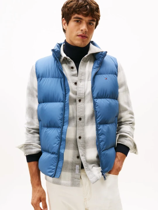 Zdjęcie produktu Tommy Hilfiger kamizelka puchowa Mężczyźni niebieski