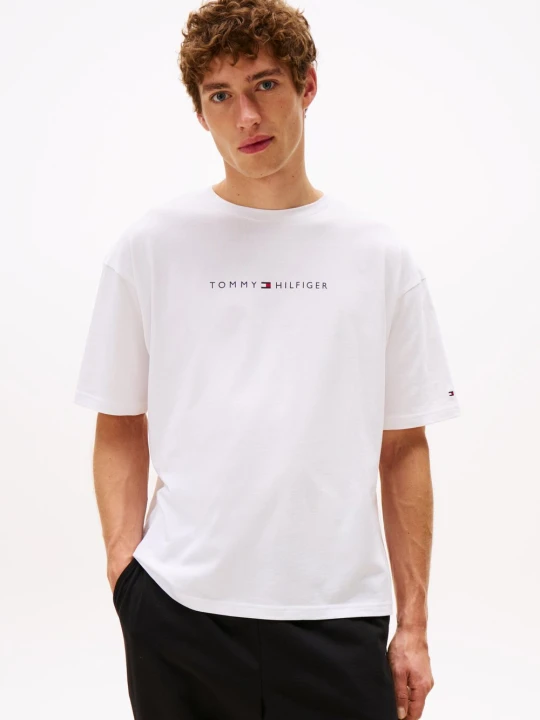 Zdjęcie produktu Tommy Hilfiger koszula do noszenia na co dzień Mężczyźni Bawełna biały