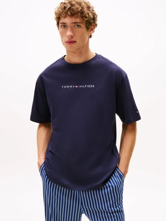 Zdjęcie produktu Tommy Hilfiger koszula do noszenia na co dzień Mężczyźni Bawełna niebieski