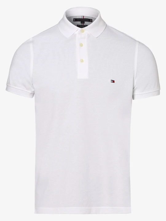 Zdjęcie produktu Tommy Hilfiger koszulka polo Mężczyźni Bawełna biały