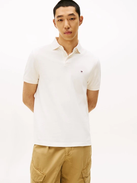 Zdjęcie produktu Tommy Hilfiger koszulka polo Mężczyźni Bawełna biały