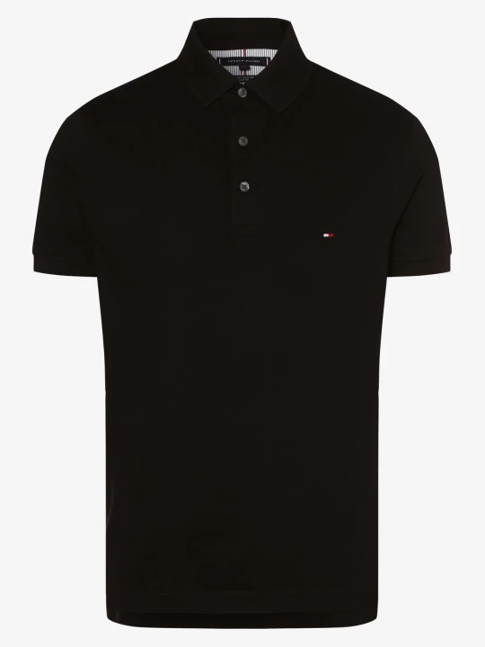 Zdjęcie produktu Tommy Hilfiger koszulka polo Mężczyźni Bawełna czarny