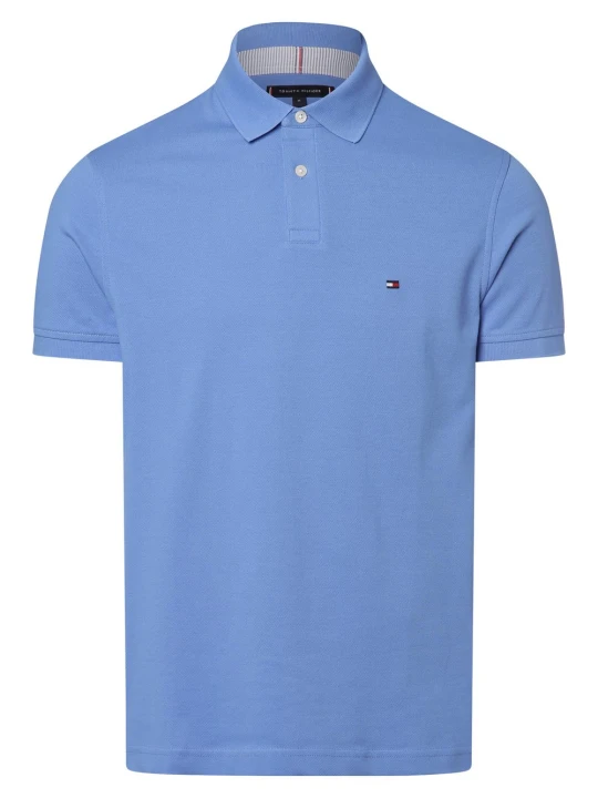 Zdjęcie produktu Tommy Hilfiger koszulka polo Mężczyźni Bawełna niebieski