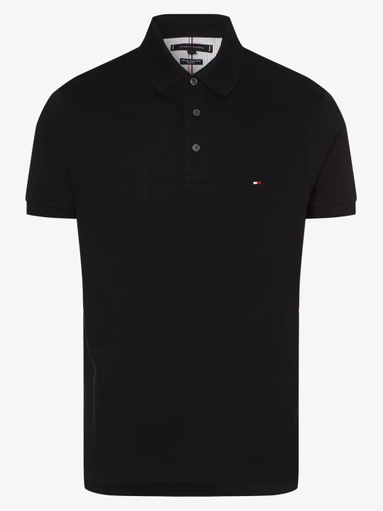 Zdjęcie produktu Tommy Hilfiger koszulka polo Mężczyźni Bawełna niebieski