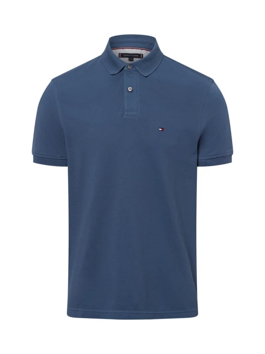 Zdjęcie produktu Tommy Hilfiger koszulka polo Mężczyźni Bawełna niebieski