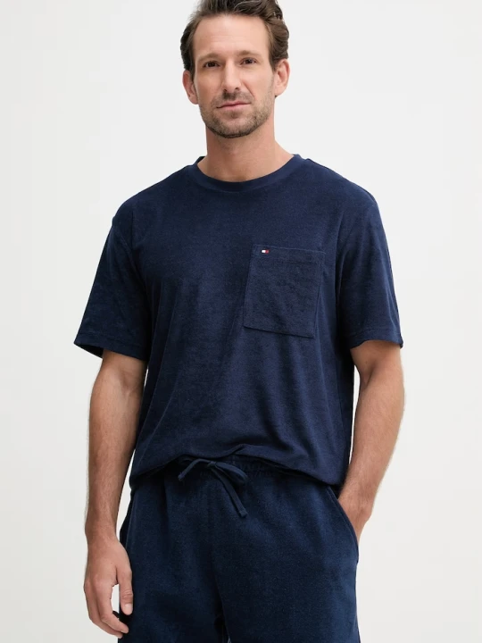 Zdjęcie produktu Tommy Hilfiger męski z bawełną SUMMER granatowy
