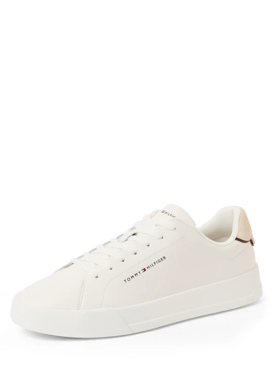 Zdjęcie produktu Tommy Hilfiger buty sportowe z zawartością skóry Mężczyźni skóra biały