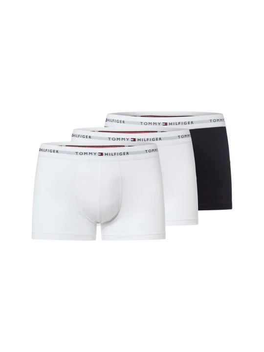 Zdjęcie produktu Tommy Hilfiger kąpielówki w 3-paku Mężczyźni Bawełna biały