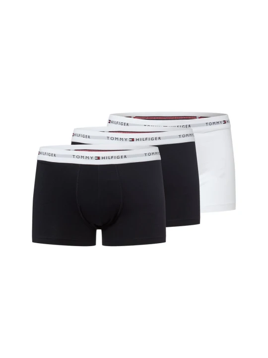 Zdjęcie produktu Tommy Hilfiger kąpielówki w 3-paku Mężczyźni Bawełna niebieski
