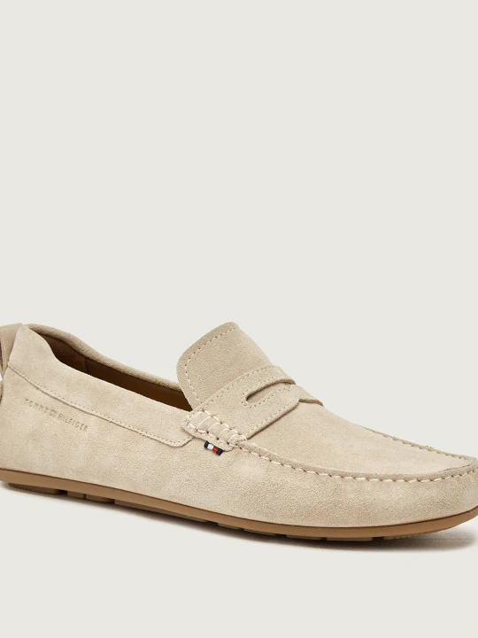 Zdjęcie produktu Tommy Hilfiger Mokasyny DRIVER | zamsz beżowy