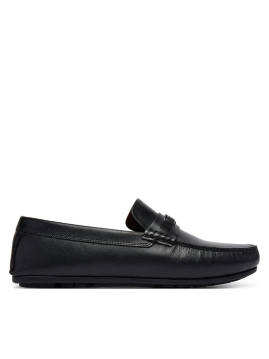 Zdjęcie produktu Tommy Hilfiger Mokasyny Flag Lth Hardware Driver FM0FM06089 Czarny