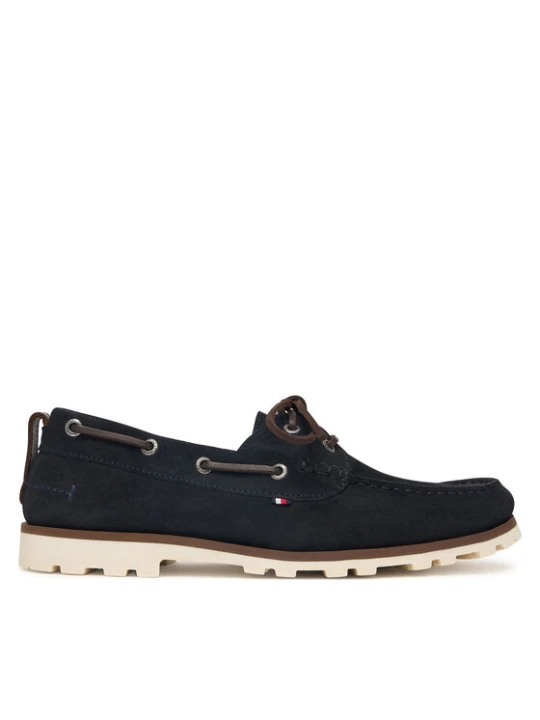Zdjęcie produktu Tommy Hilfiger Mokasyny Light Sde FM0FM05747 Granatowy