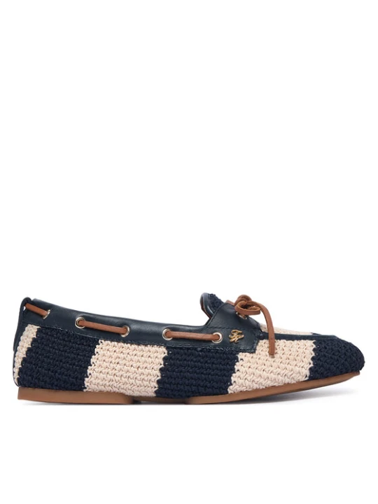 Zdjęcie produktu Tommy Hilfiger Mokasyny Th Flex FW0FW09506 Granatowy