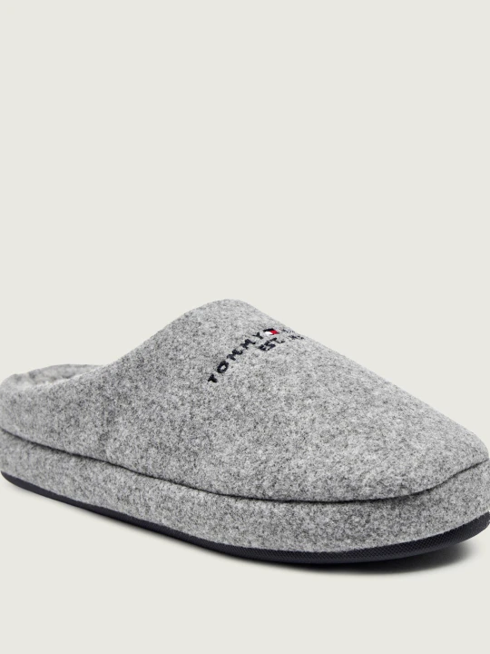 Zdjęcie produktu Tommy Hilfiger Ocieplane obuwie domowe szary