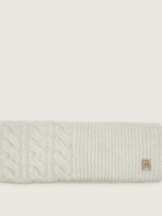 Zdjęcie produktu Tommy Hilfiger Opaska CHIC | z dodatkiem wełny szary