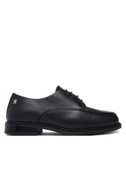 Zdjęcie produktu Tommy Hilfiger Oxfordy Classoc Leather Derby FW0FW09487 Czarny
