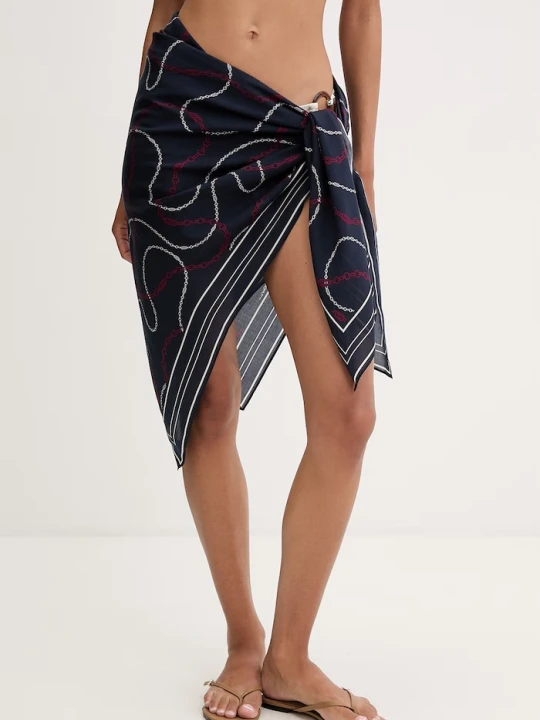 Zdjęcie produktu Tommy Hilfiger pareo damskie granatowy