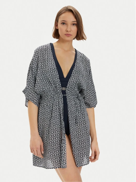 Zdjęcie produktu Tommy Hilfiger Pareo UW0UW05364 Granatowy Relaxed Fit