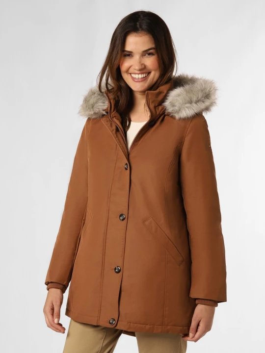 Zdjęcie produktu Tommy Hilfiger Parka Kobiety Sztuczne włókno brązowy