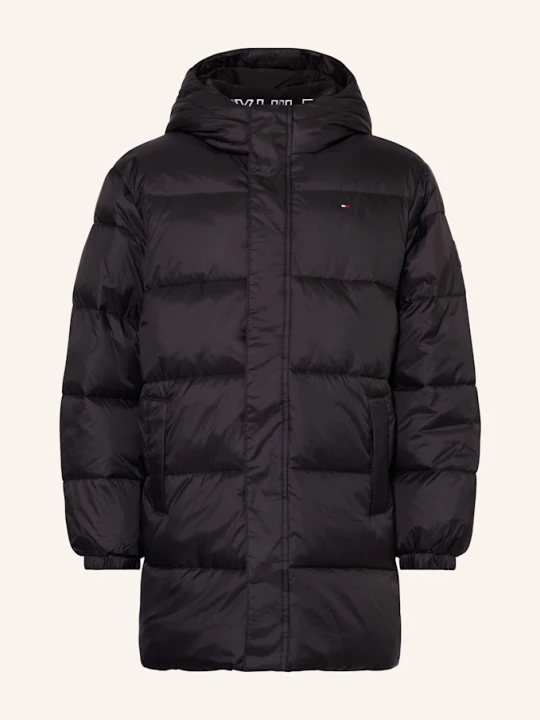 Zdjęcie produktu Tommy Hilfiger Parka Essential schwarz CZARNY