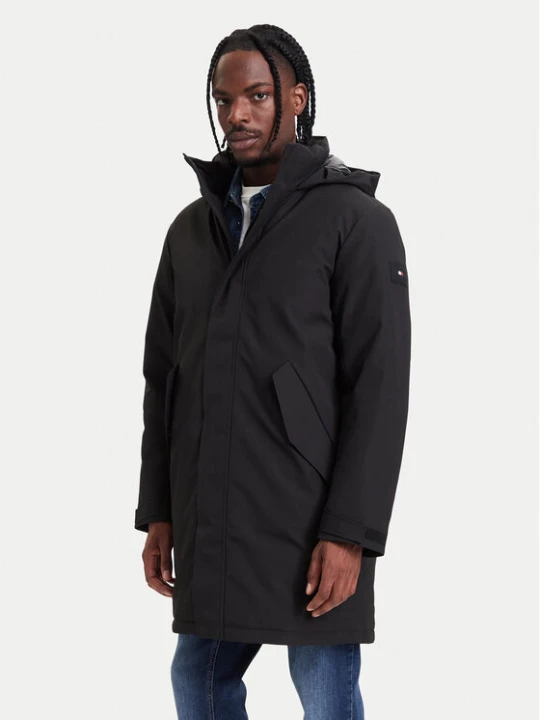 Zdjęcie produktu Tommy Hilfiger Parka MW0MW44989 Czarny Regular Fit