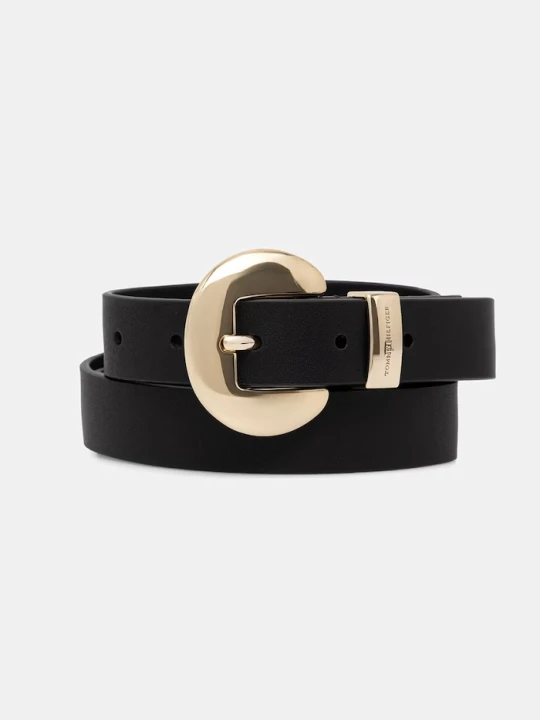 Zdjęcie produktu Tommy Hilfiger pasek damski skórzany czarny