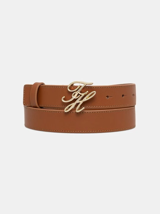 Zdjęcie produktu Tommy Hilfiger pasek damski skórzany brązowy