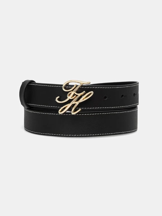 Zdjęcie produktu Tommy Hilfiger pasek damski skórzany czarny