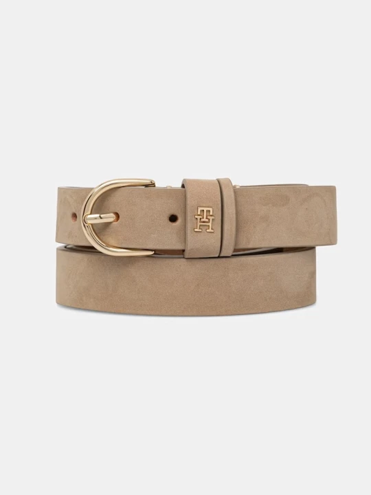 Zdjęcie produktu Tommy Hilfiger pasek damski skórzany beżowy
