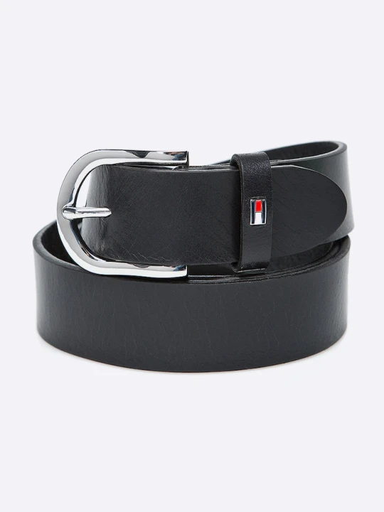 Zdjęcie produktu Tommy Hilfiger pasek damski skórzany czarny