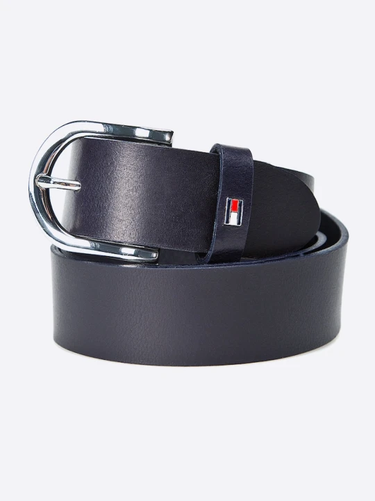 Zdjęcie produktu Tommy Hilfiger pasek damski skórzany granatowy