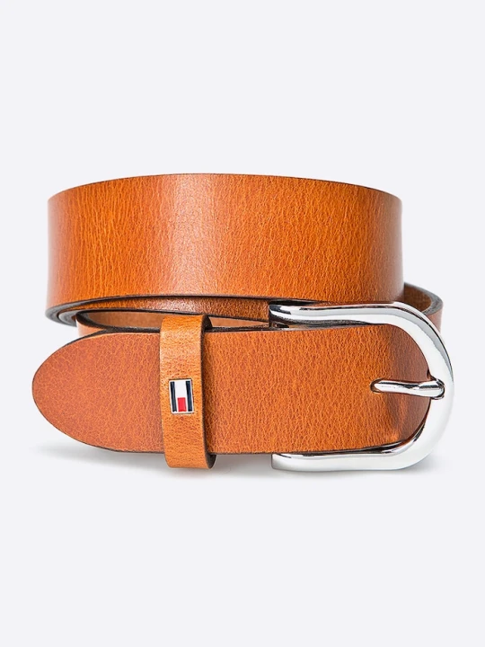 Zdjęcie produktu Tommy Hilfiger pasek damski skórzany czerwony
