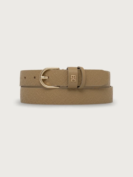 Zdjęcie produktu Tommy Hilfiger pasek damski skórzany beżowy