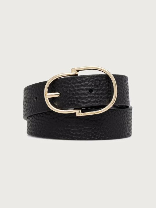 Zdjęcie produktu Tommy Hilfiger pasek damski skórzany czarny