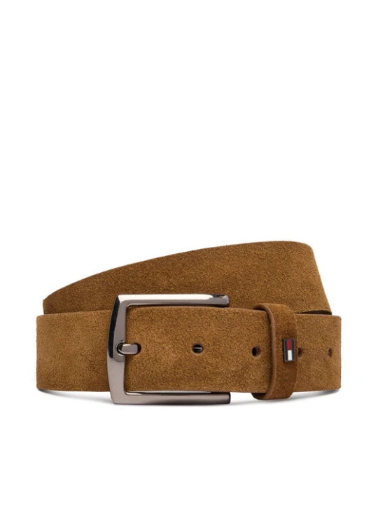 Zdjęcie produktu Tommy Hilfiger Pasek Denton 3.5 Suede AM0AM15046 Brązowy