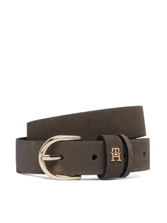 Zdjęcie produktu Tommy Hilfiger Pasek Essential Effortless 2.5 Suede AW0AW19793 Brązowy