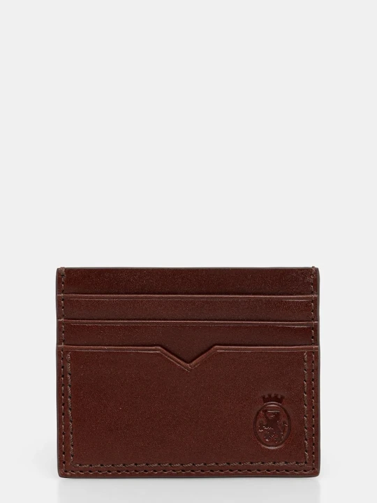 Zdjęcie produktu Tommy Hilfiger pasek i etui na karty skórzane brązowy