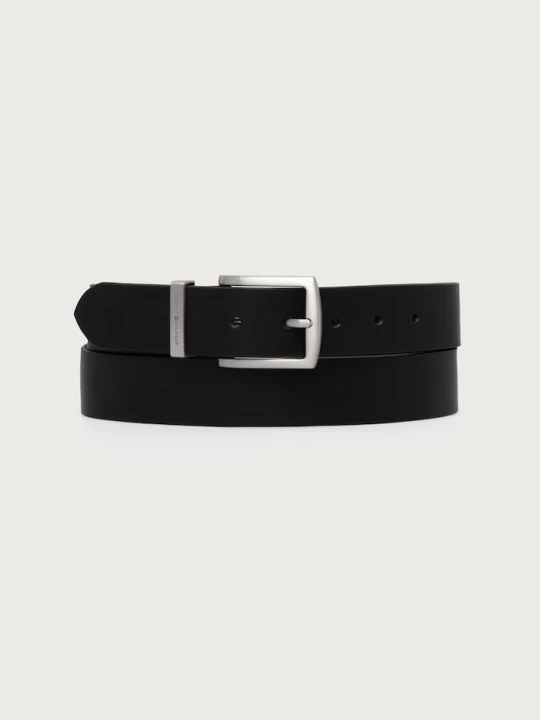 Zdjęcie produktu Tommy Hilfiger pasek męski skórzany czarny