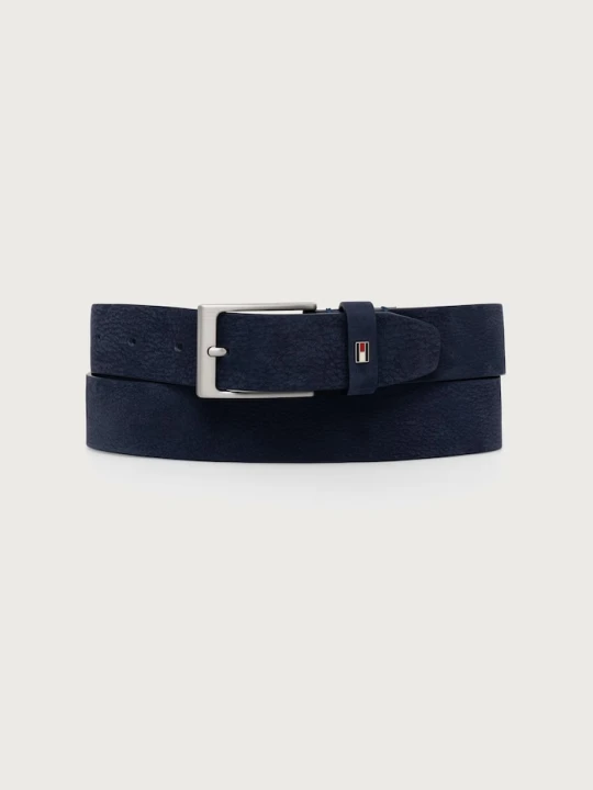 Zdjęcie produktu Tommy Hilfiger pasek męski zamszowy granatowy