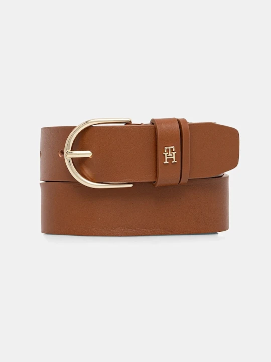 Zdjęcie produktu Tommy Hilfiger pasek damski skórzany brązowy