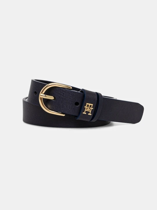 Zdjęcie produktu Tommy Hilfiger pasek damski skórzany granatowy
