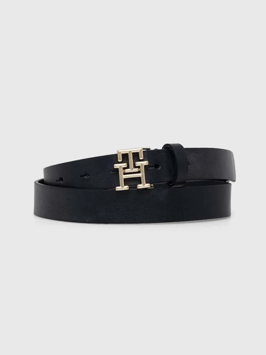 Zdjęcie produktu Tommy Hilfiger pasek skórzany granatowy