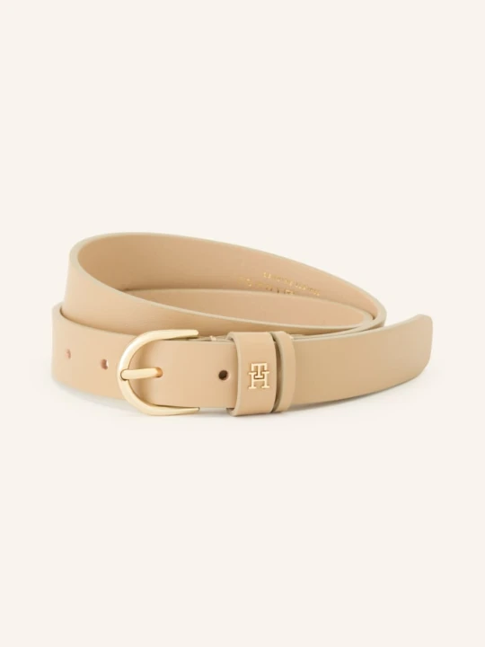 Zdjęcie produktu Tommy Hilfiger Pasek Skórzany beige