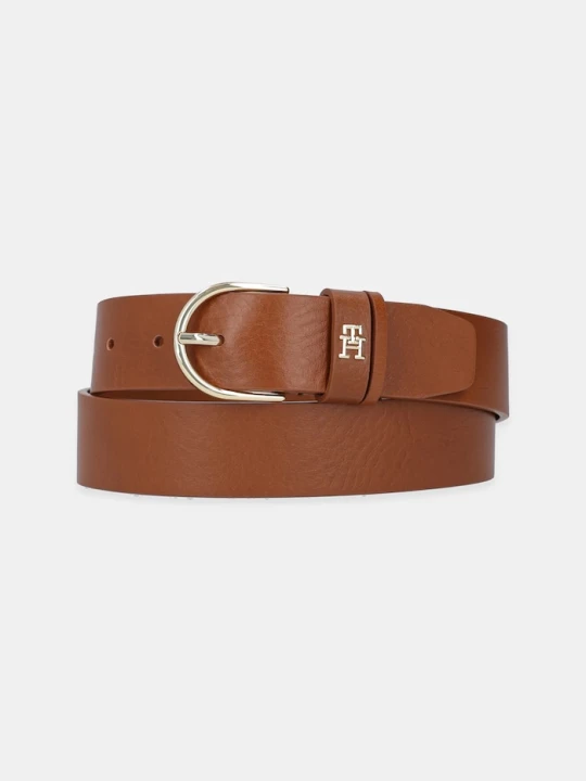 Zdjęcie produktu Tommy Hilfiger pasek skórzany brązowy