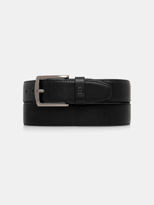 Zdjęcie produktu Tommy Hilfiger pasek męski skórzany czarny