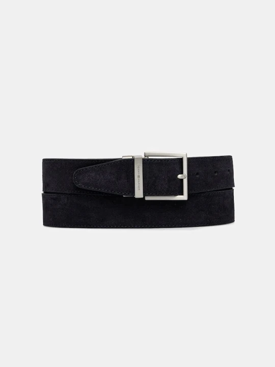 Zdjęcie produktu Tommy Hilfiger pasek skórzany czarny