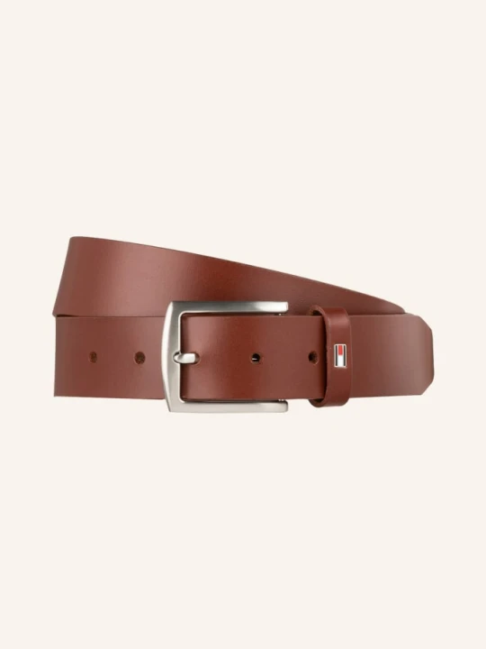 Zdjęcie produktu Tommy Hilfiger Pasek Skórzany New Denton braun BRĄZOWY