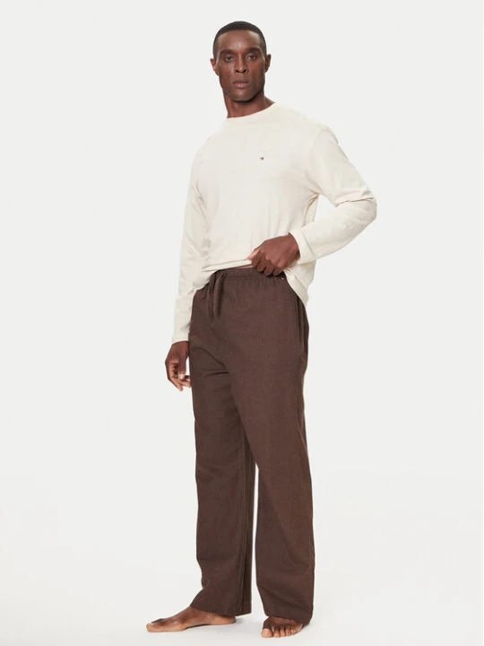 Zdjęcie produktu Tommy Hilfiger Piżama UM0UM03689 Brązowy Relaxed Fit