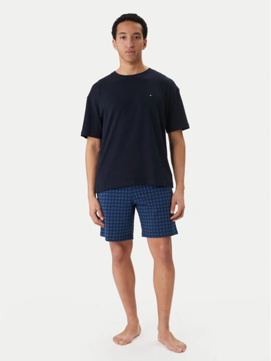 Zdjęcie produktu Tommy Hilfiger Piżama UM0UM03834 Granatowy Regular Fit