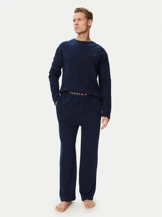 Zdjęcie produktu Tommy Hilfiger Piżama UM0UM03994 Granatowy Regular Fit